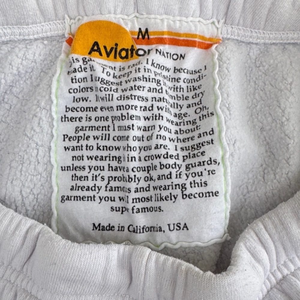 Aviator Nation Seven Stripe Rainbow Sweatsuit Set - Picture 11 of 11
